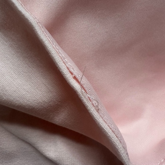 NWT Lulus Bodycon Mini Dress in Light Pink Size XL Women’s Double Lined - Flawed - Picture 8 of 8